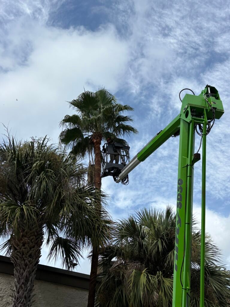 Palm trimming Lakeland, Florida